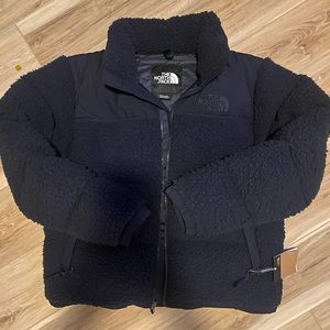 Mens Navy Sherpa North Face